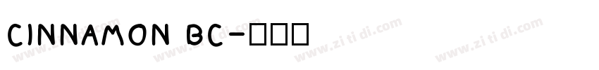cinnamon bc字体转换